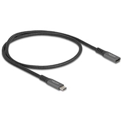 Przedłużacz USB 10 Gbps typu USB-C męsko-żeński PD 3.0 100 W 50cm Delock 80021