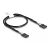 Kabel USB 4pin - 4pin żeński-żeński 40 cm raster 2,54mm