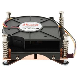 Akasa AK-CCE-7107BS 1U LGA775 LGA1155 LGA1156