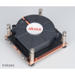 Akasa AK-CCE-7107BS 1U LGA775 LGA1155 LGA1156