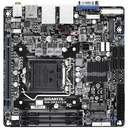 Gigabyte GA-IMB410N mini-ITX H410 Intel Comet Lake LGA1200 DDR4 2xLAN 4xSATA