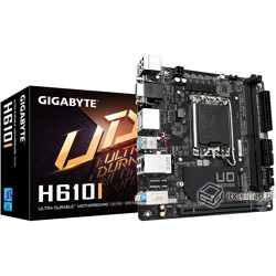 Gigabyte H610I mini-ITX H610 Intel Alder Lake-S LGA1700 DDR5 USB 3.2 4xSATA