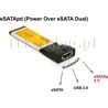 Express Card  1x Power over eSATA 2,5"