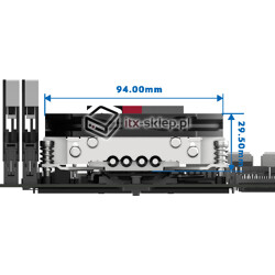 Akasa ALUCIA H4A AMD AM4 AM5 AK-CC1111BP01
