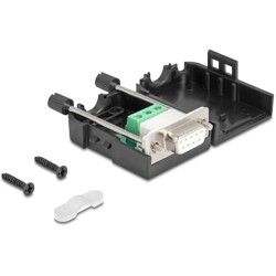 Adapter terminal RS-232/RS-485/CANBUS 3-pin w obudowie żeński Delock 90655