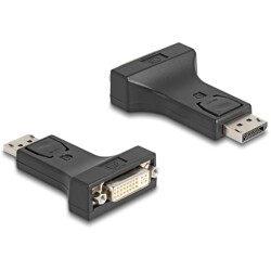 Adapter Displayport męski (M) DVI 24+5 żeński (F) Delock 66615