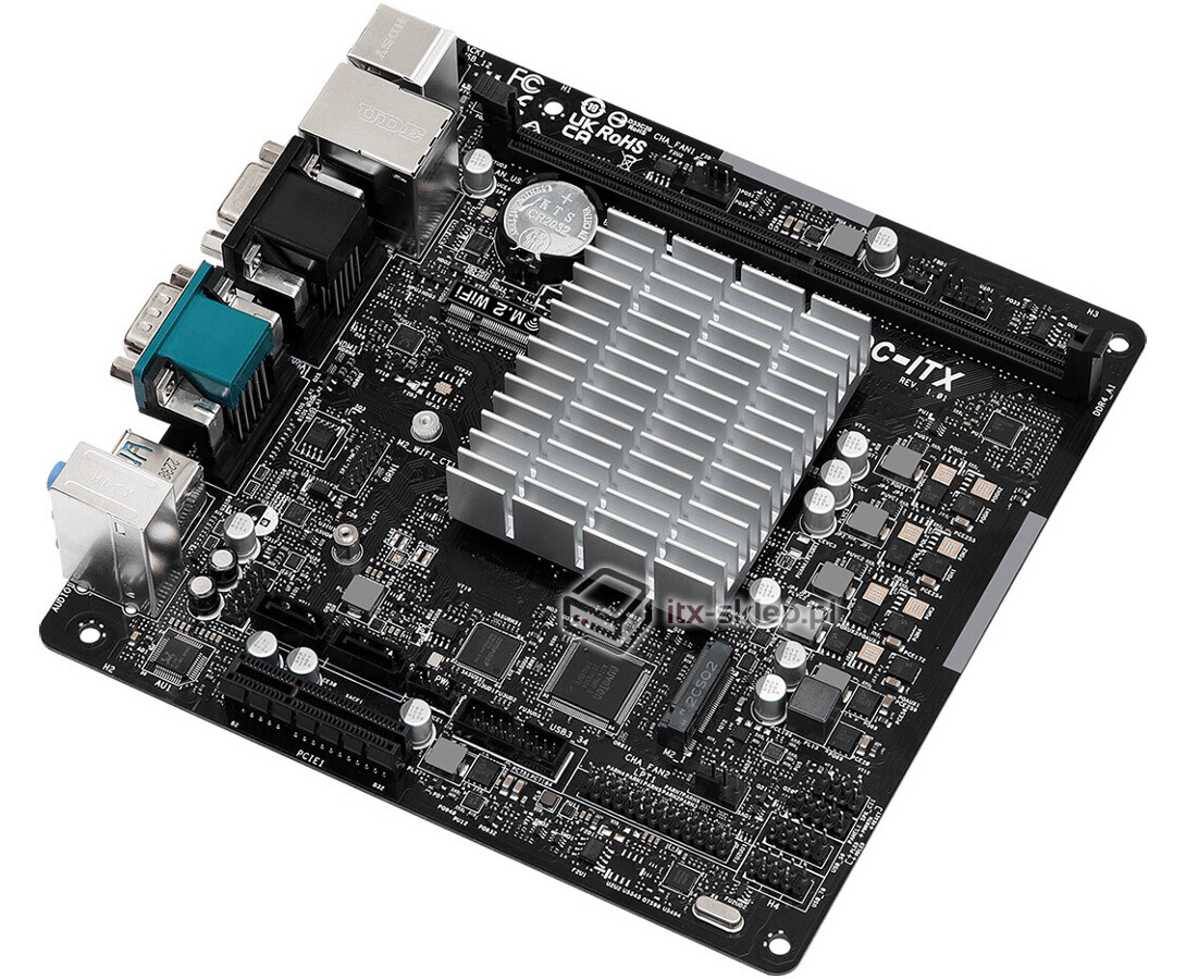 ASRock N100DC-ITX Intel N100 QuadCore max 3.2GHz DDR4 4xSATA