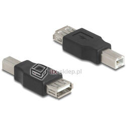 Adapter przejściówka USB 2.0 A-B M-M męsko-męski