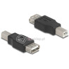 Adapter przejściówka USB 2.0 A-B M-F żeńsko-męski Delock 67199