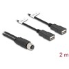 Kabel szeregowy M12 8pin - 2x USB 2.0 5m Delock 60291