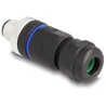 Złącze M12 IP67 5pin męski A-coded złącze śrubowe montażowe 5pin Delock 60534