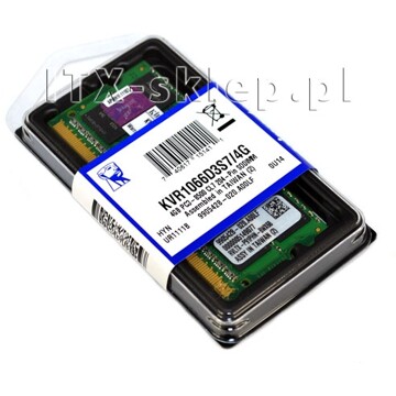 Kingston SODIMM 4GB 1333MHz DDR3 KVR1333D3S9/4G
