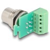 Adapter M12 4pin żeński A-coded na 9-pinowy terminal połączeniowy Delock 60662