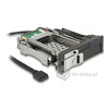 Kieszeń do zatoki 5,25&quot; do dysku 2,5&quot; i 3,5&quot; SATA + 2xUSB 3.0 Delock 47209