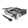 Kieszeń do zatoki 5,25" do dysku 2,5" i 3,5" SATA + 2xUSB 3.0