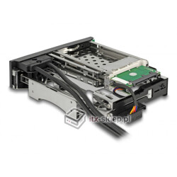 Kieszeń do zatoki 5,25" do dysku 2,5" i 3,5" SATA + 2xUSB 3.0 Delock 47209