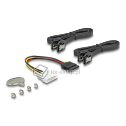 Kieszeń do zatoki 5,25" do dysku 2,5" i 3,5" SATA + 2xUSB 3.0 Delock 47209