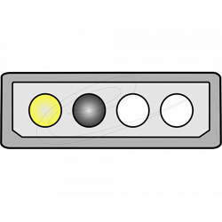 Kabel zasilający 1x 6pin - 2x Molex 15cm Delock 82315