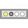 Kabel zasilający 1x 6pin - 2x Molex 15cm Delock 82315