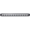 Patchpanel 19&quot; Keystone 24-portowy stopniowany czarny Delock 43278