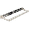 Patchpanel 19&quot; Keystone 48-portowy 1U czarny Delock 43280