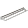 Patchpanel 19" Keystone 24-portowy szary Delock 43302