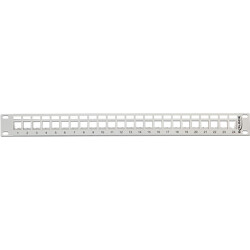 Patchpanel 19" Keystone 24-portowy szary Delock 43302
