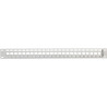 Patchpanel 19" Keystone 24-portowy szary Delock 43302