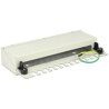 Patchpanel Desktop Keystone 12-portowy metalowy szary Delock 43335
