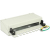 Patchpanel Desktop Keystone 8-portowy metalowy szary Delock 43336