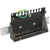 Patchpanel Desktop Keystone 8-portowy metalowy czarny Delock 43338