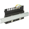 Patchpanel Desktop Keystone 8-portowy metalowy czarny Delock 43338