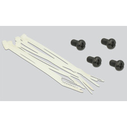 Patchpanel 19" Keystone 24-portowy obrotowy czarny Delock 43340