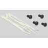 Patchpanel 19" Keystone 24-portowy obrotowy czarny Delock 43340