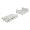 Krosownica Keystone 8-portowa szara Delock 43412