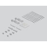 Krosownica Keystone 8-portowa czarna Delock 43413