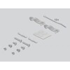 Krosownica Keystone 12-portowa szara Delock 43414