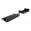 Krosownica Keystone 12-portowa czarna Delock 43415