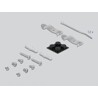 Krosownica Keystone 12-portowa czarna Delock 43415