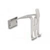 Uchwyt Keystone 1-portowy z polem opisowym na szynę DIN metalowy Delock 66477