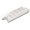 Uchwyt Keystone 12-portowy do montażu w stojaku 10″ i 19″ oraz na ścianie z możliwością odchylenia Delock 67040
