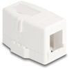 Keystone Surface Mounted Box 1-portowy z magnetycznym dnem biały Delock 85841