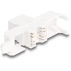 Moduł Keystone z gniazdem RJ45 Cat.6A UTP 4 sztuki Delock 86051