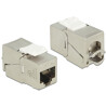 Moduł Keystone z gniazdem RJ45 do LSA Cat.6A STP kompaktowy Delock 86179