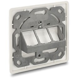 Gniazdo ścienne Keystone 3-portowe compact Delock 86194