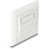 Gniazdo ścienne Keystone 2-portowe Delock 86202