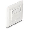Gniazdo ścienne Keystone 2-portowe Delock 86202