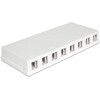 Skrzynka montowana powierzchniowo Keystone 8-portowa Delock 86209