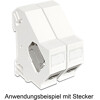 Mocowanie Keystone do szyny DIN Delock 86212