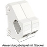 Mocowanie Keystone do szyny DIN Delock 86212